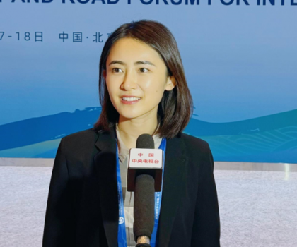 出席“一帶一路”國際合作高峰論壇，惠達衛(wèi)浴王佳接受央視、鳳凰新聞采訪！